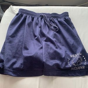 navy blue basket ball shorts, kids, large 14-16